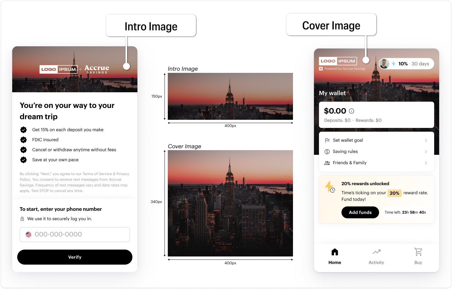 Cover Image Customization Example