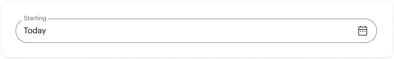 Input Border Radius Example 3