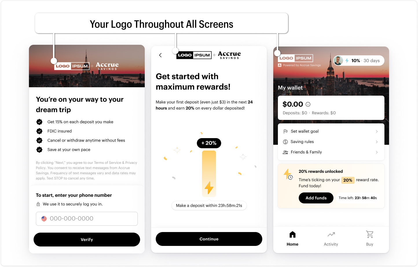 Logo Customization Example